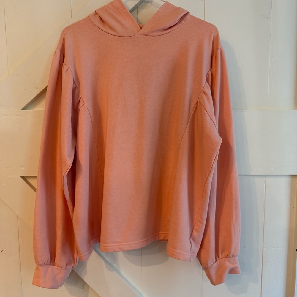 Wonderly Women’s Blush Pink Hooded‎ Top XL